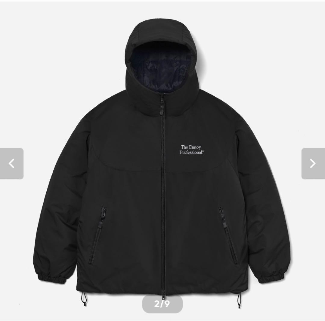 ENNOYとスタイリスト私物 PADDED NYLONSET UP BLACK