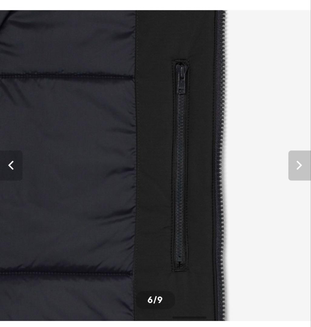 ENNOYとスタイリスト私物 PADDED NYLONSET UP BLACK