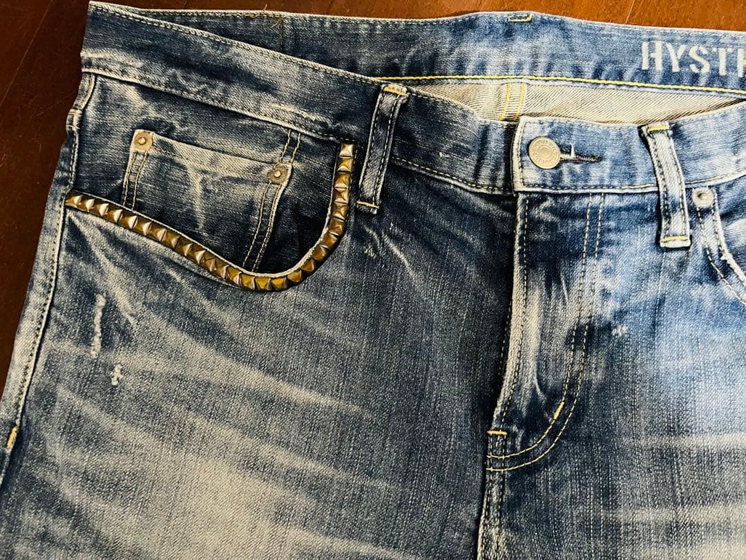 HYSTERIC GLAMOUR ストレッチslim denim pants34