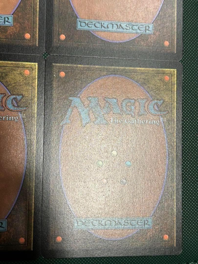 英語版 4枚セット 旧枠 《沸騰する小湖/Scalding Tarn》