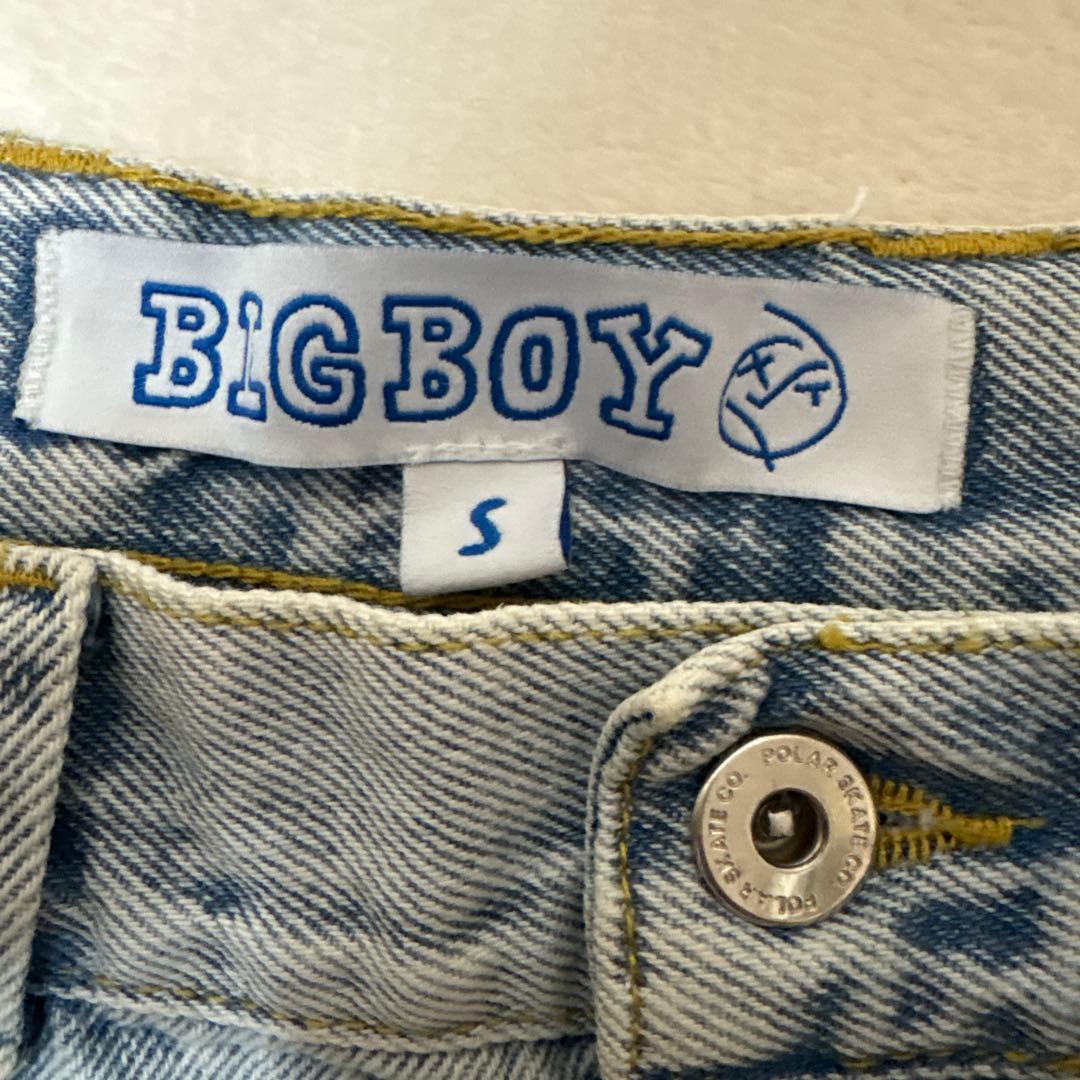 ポーラースケートデニムBig Boyライトブルー