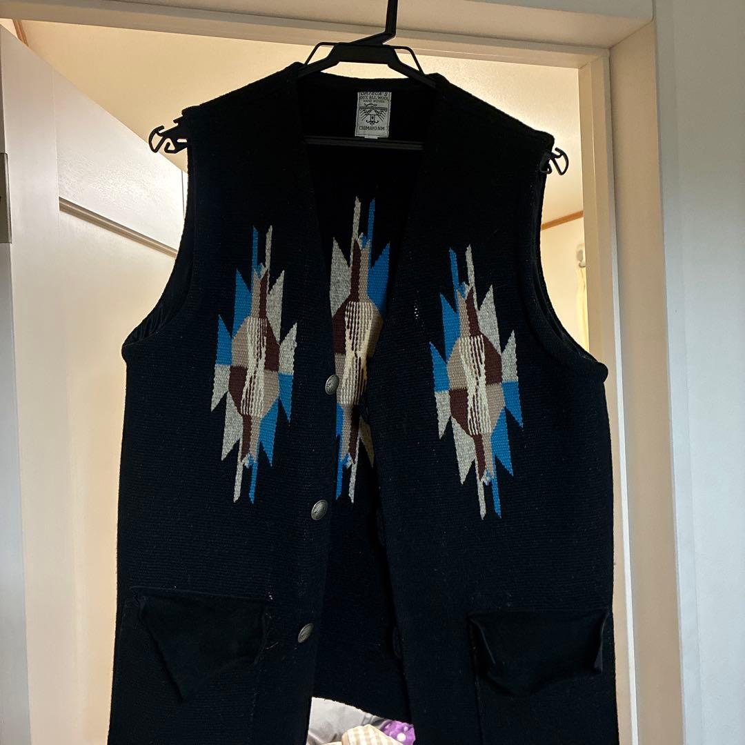 オルテガ チマヨベスト 別注 シルバーコンチョ付き