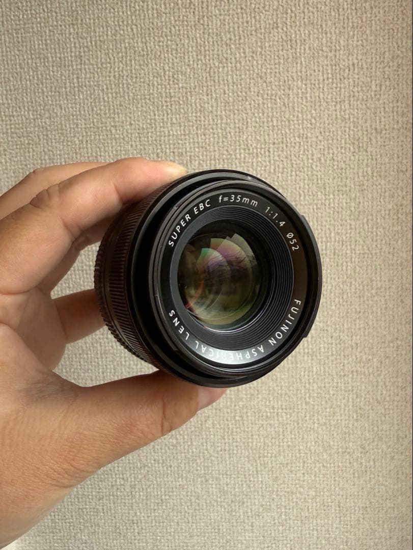 【箱付き】Fujifilm XF35mmF1.4 R レンズ