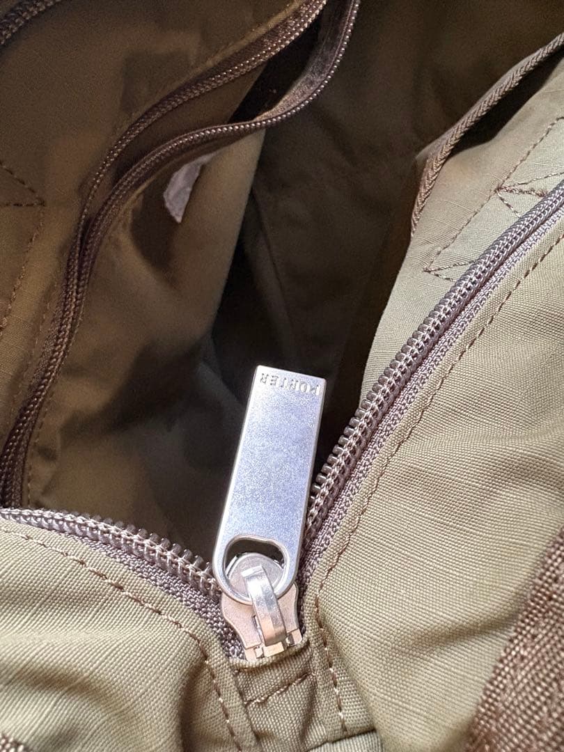 吉田カバン　PORTER　ポーター　フレーム　トートバッグ オリーブ色 2way