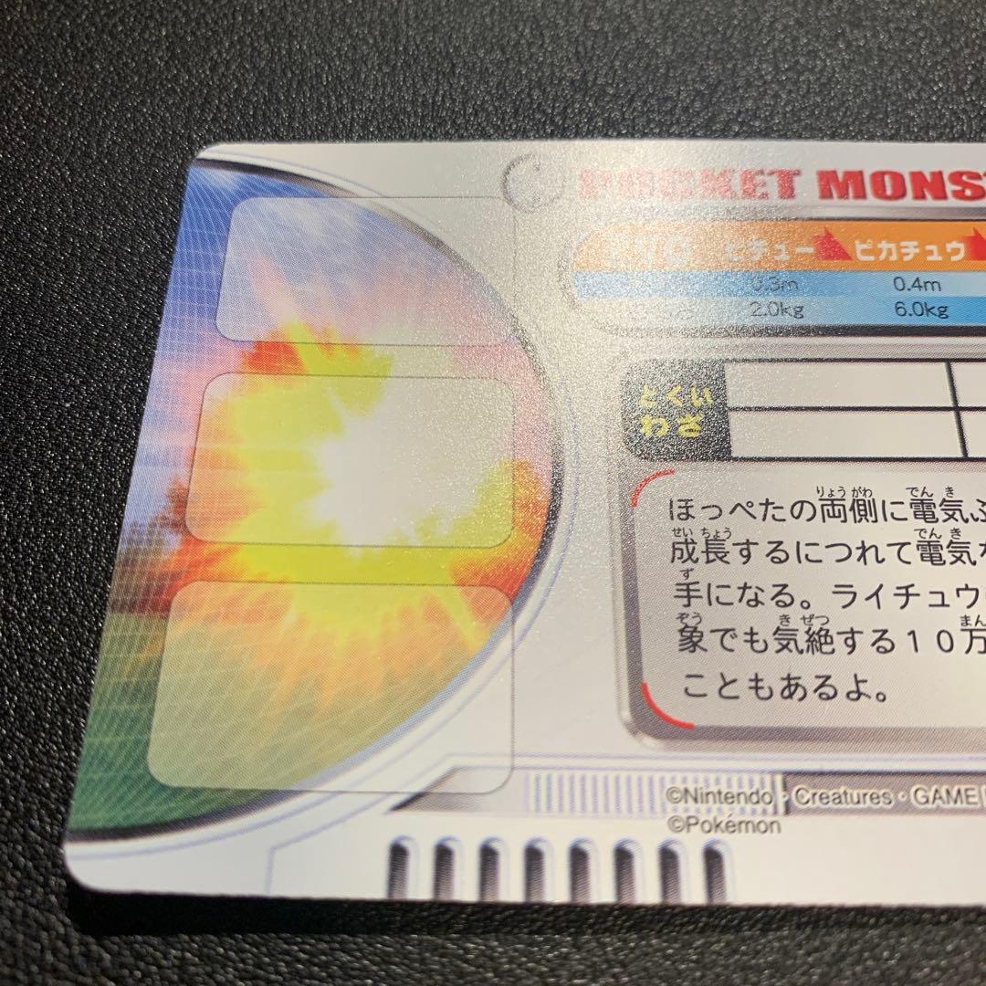 P9292 ピカチュウ ライチュウ ピチュー ポケモン図鑑 EVOシンカ 希少