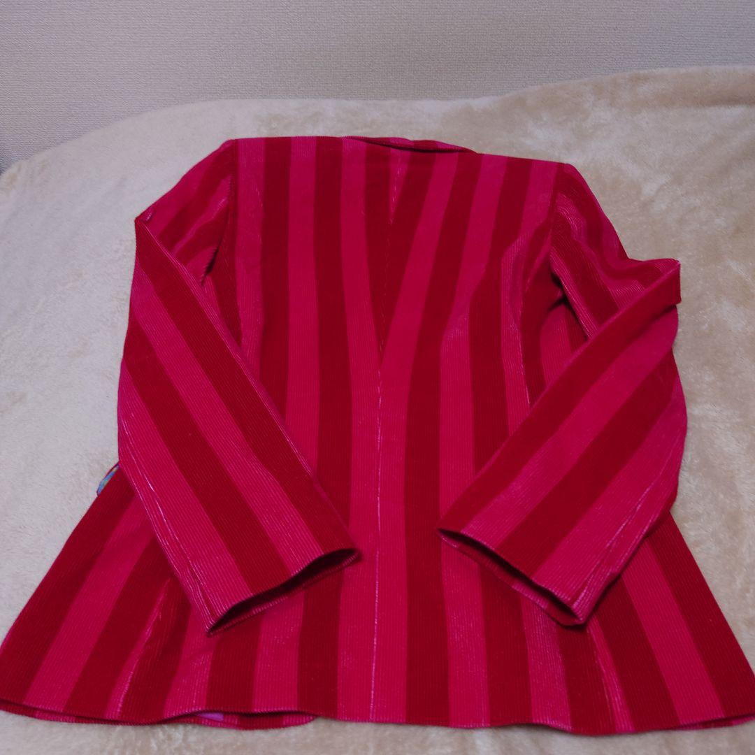 美品✨️DOLCE&GABBANAセットアップ　コーデュロイ　ストライプ　蝶　L