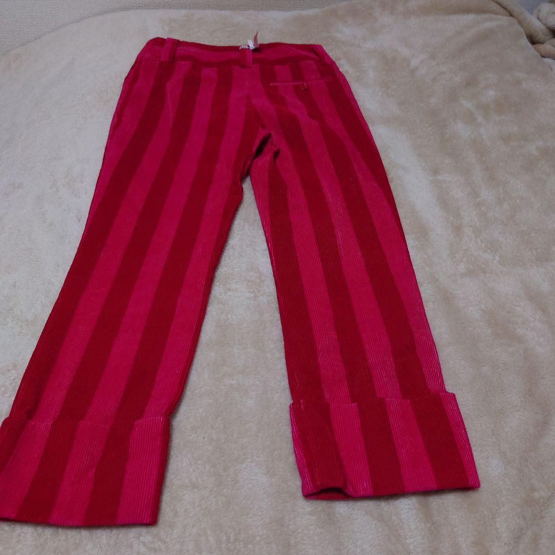 美品✨️DOLCE&GABBANAセットアップ　コーデュロイ　ストライプ　蝶　L