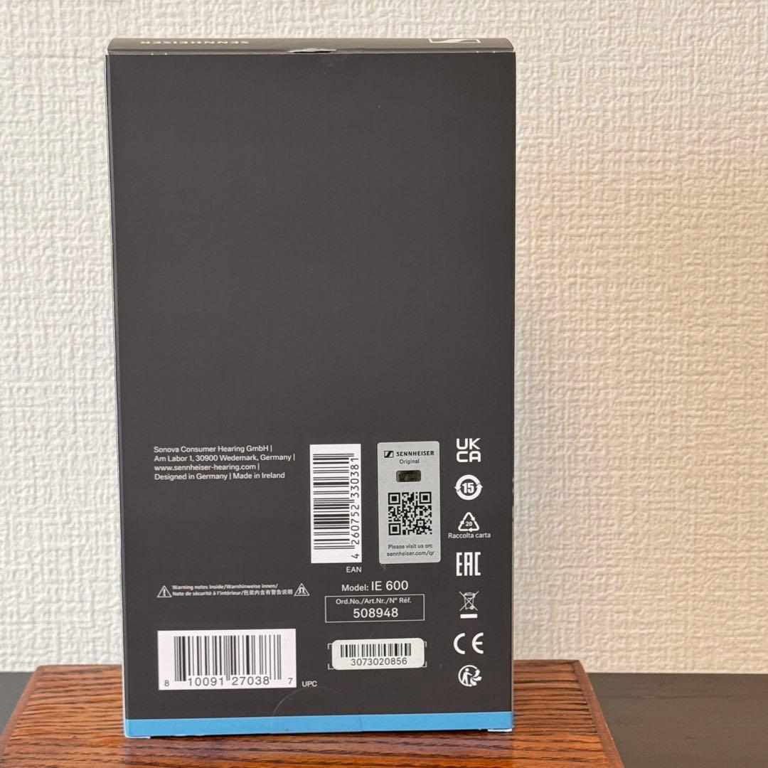 【ゼンハイザー IE 600】高音質イヤフォン（美品・中古）