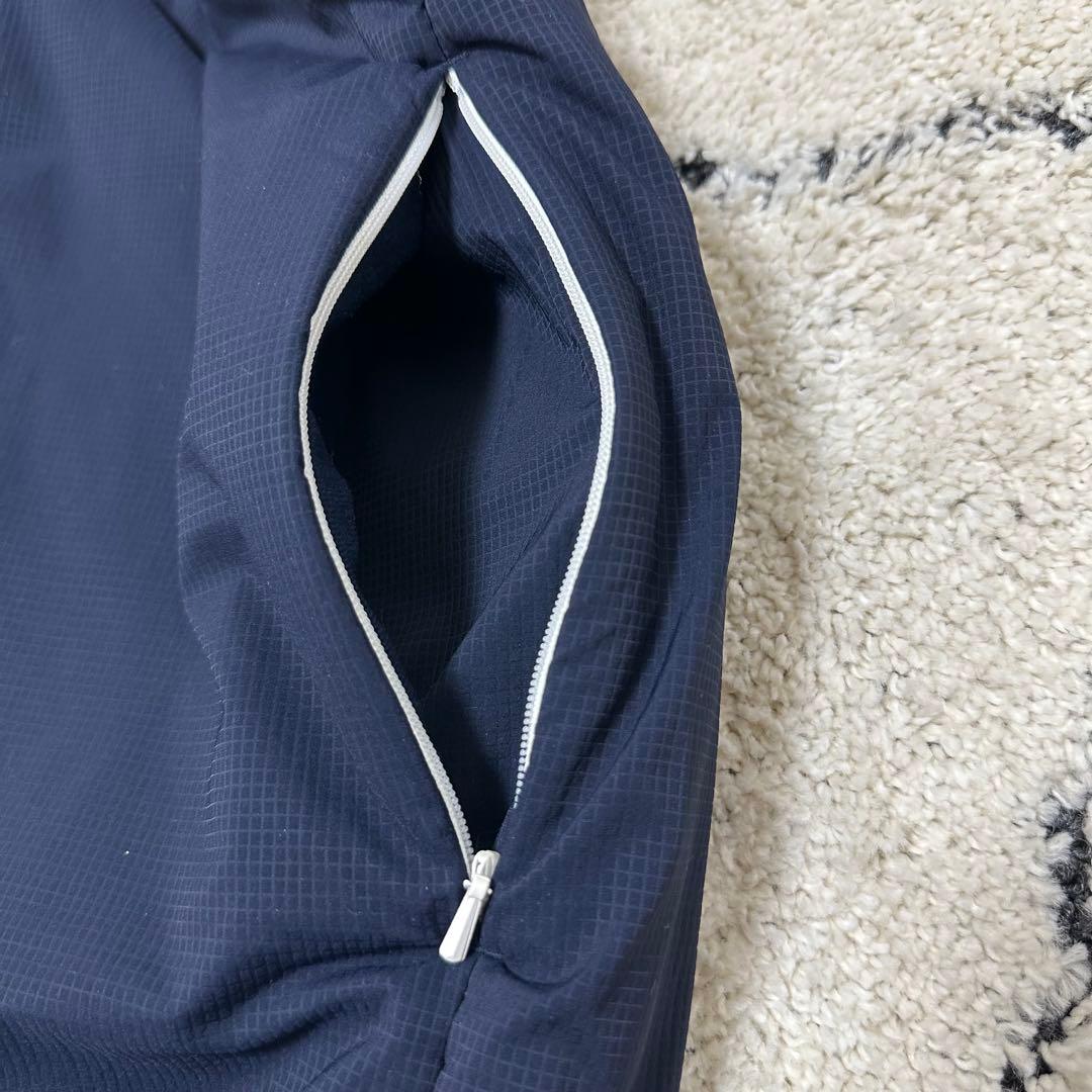 【超美品】and per se アンパスィネイビー ダウンジャケットサイズL L