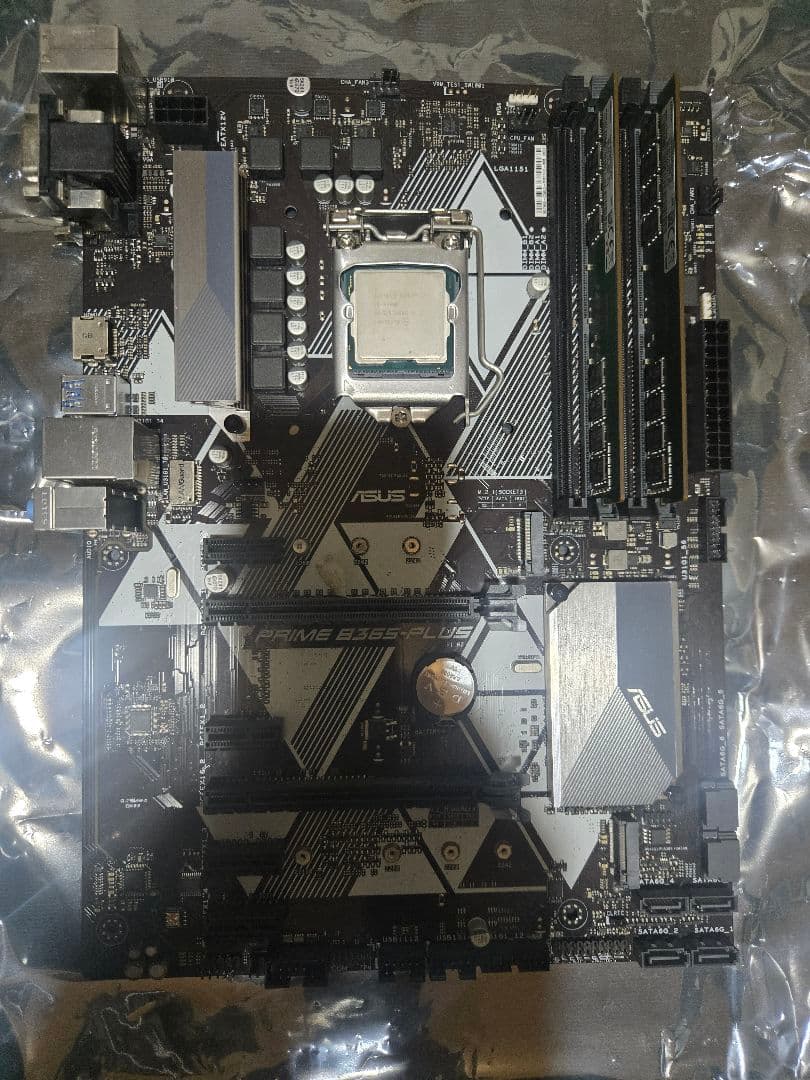 i7 9700K + ASUS B365 PLUS 　メモリ等