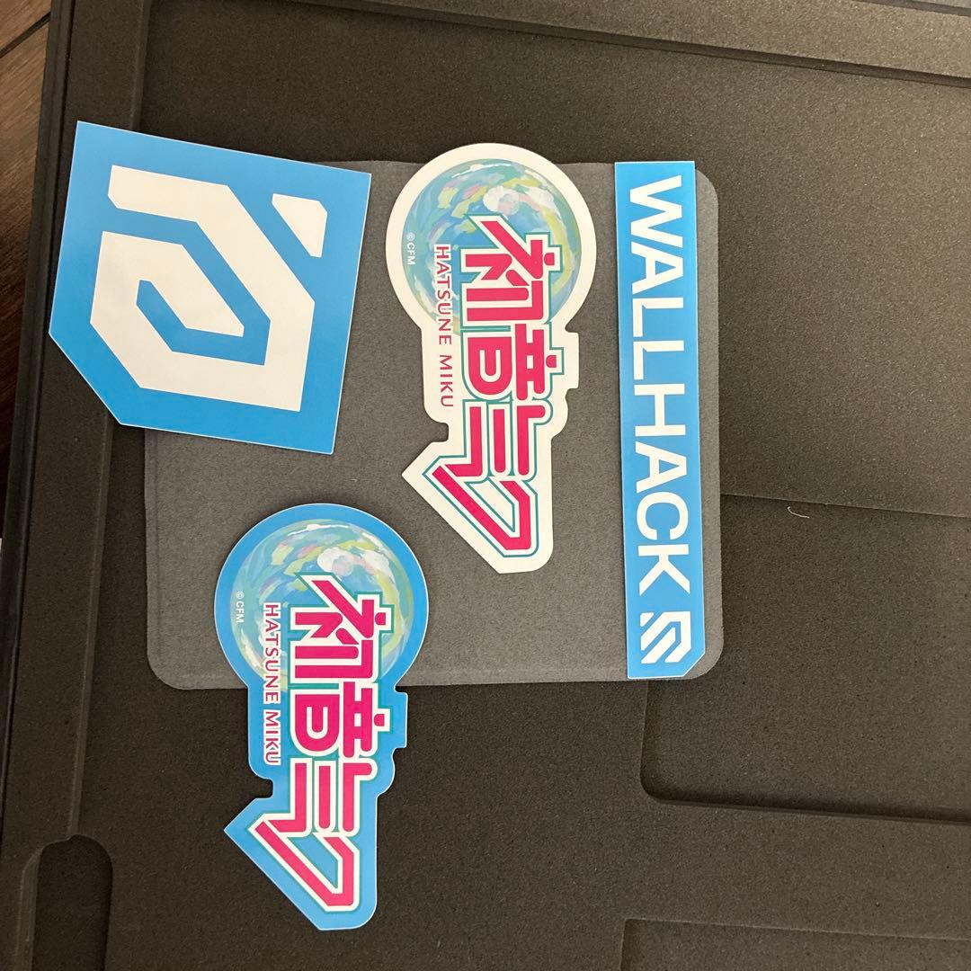 初音ミク マウスパッド WALLHACK SP-824-S 限定ステッカー付き！