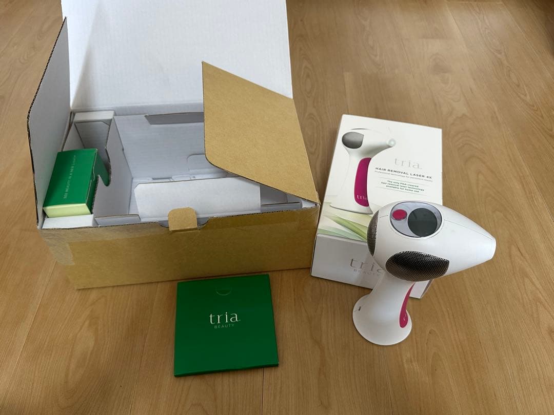 2021年購入 tria トリア パーソナルレーザー脱毛器4X