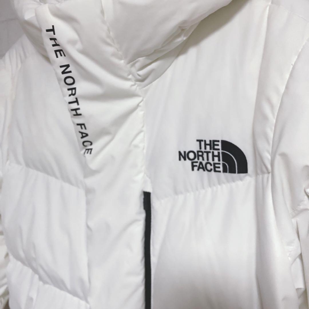 韓国限定 ノースフェイス ロングダウンコート XS 白 S-2