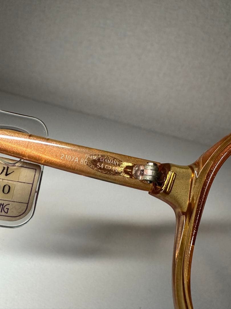 80s Vintage クリスチャン ディオール メガネフレーム オプチル製