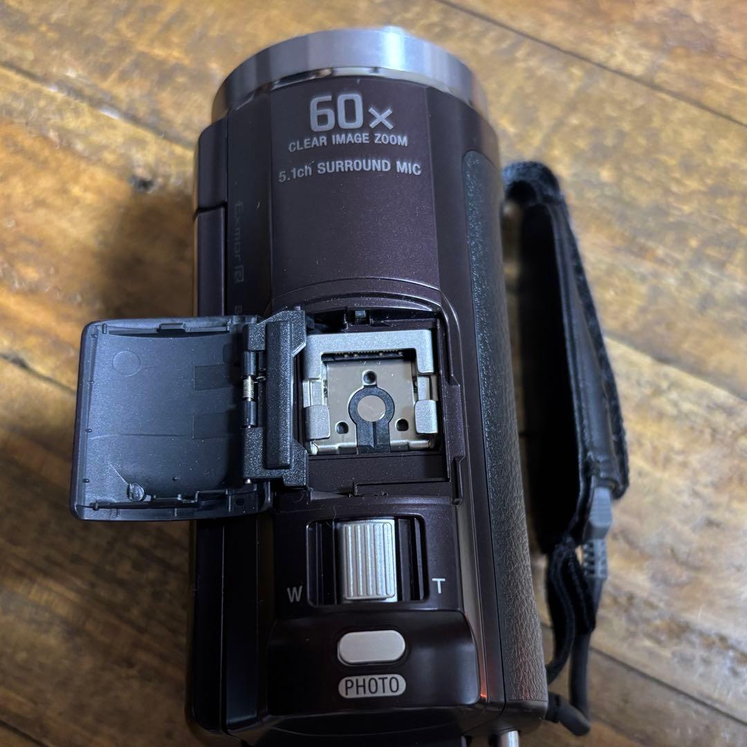 【良品】SONY ソニー HDR-CX535 ブラウン ビデオカメラ