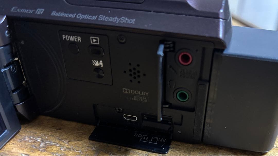 【良品】SONY ソニー HDR-CX535 ブラウン ビデオカメラ