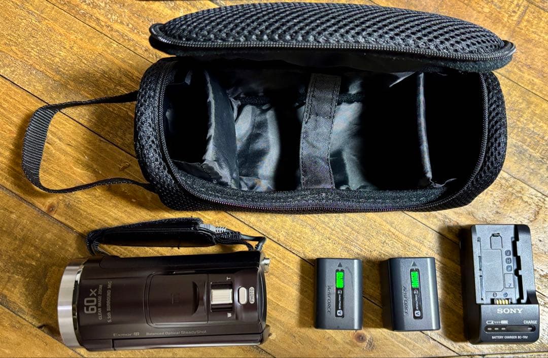 【良品】SONY ソニー HDR-CX535 ブラウン ビデオカメラ