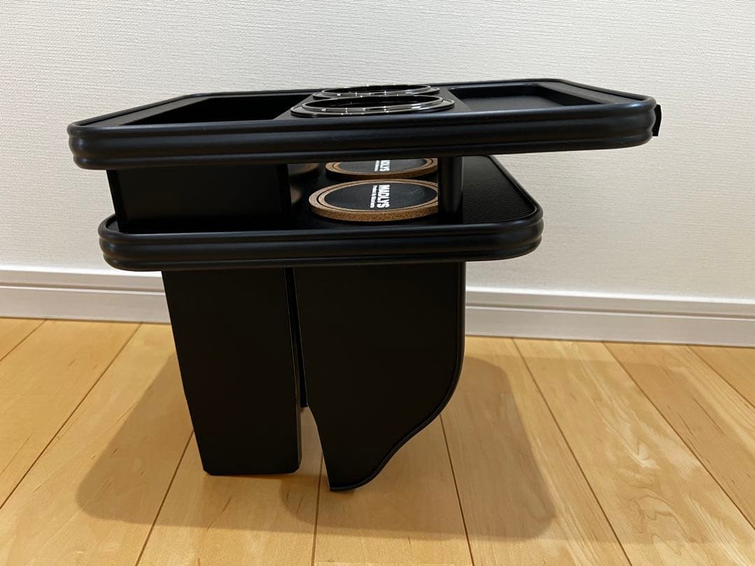 デリカD5後期型　MADLYS センターテーブル フロント用 マットブラック