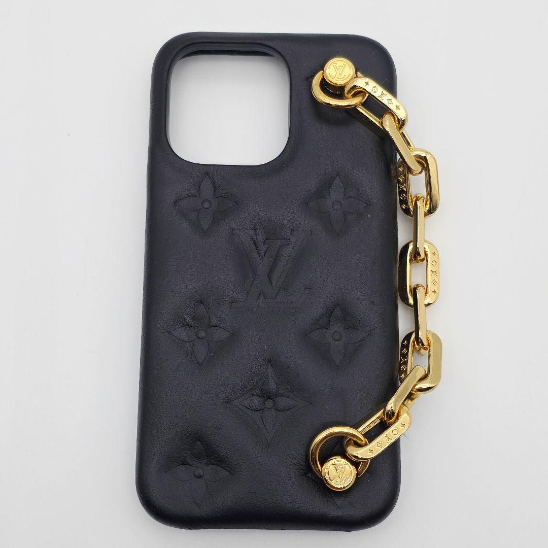 ✨美品✨ルイヴィトン iPhone13Proケース クッサン モノグラム レザー