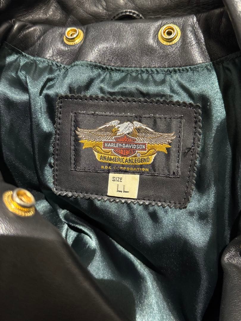 Harley-Davidson ロング ダブルライダースジャケット