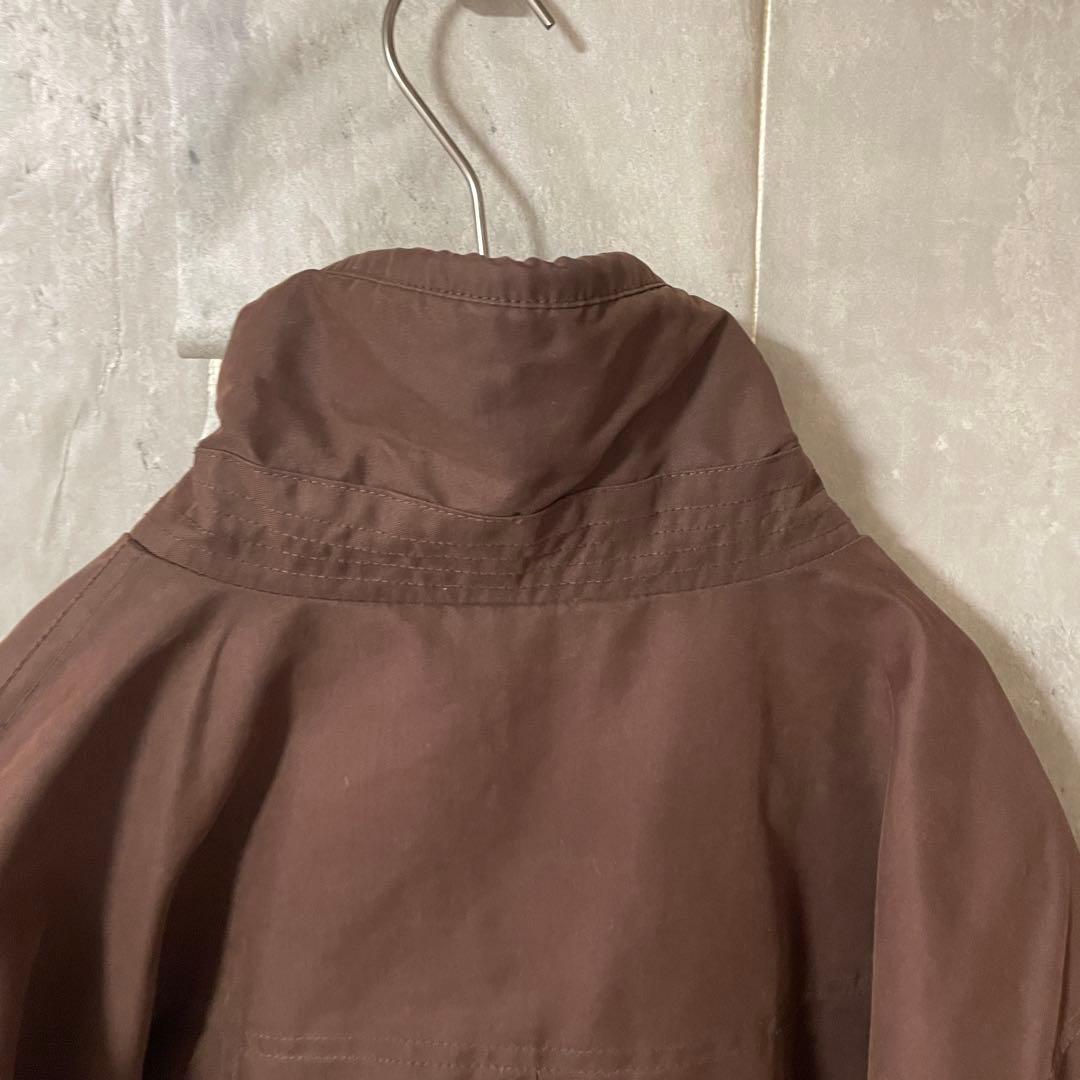 Burtonバートンスキーウェアスノーボードジャケットブルゾン茶色ブラウン刺繍