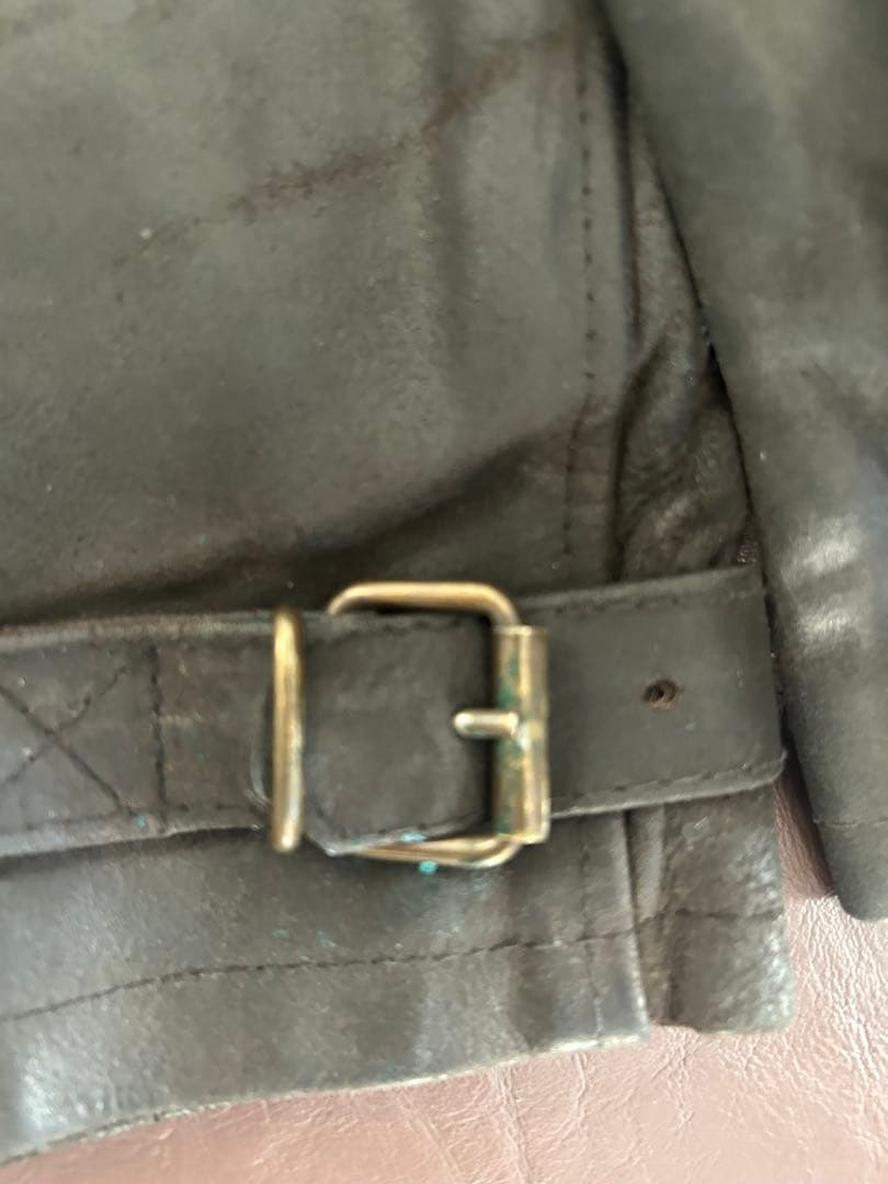 70sヴィンテージLEATHER FACTORYイタリア製ライダースジャケット