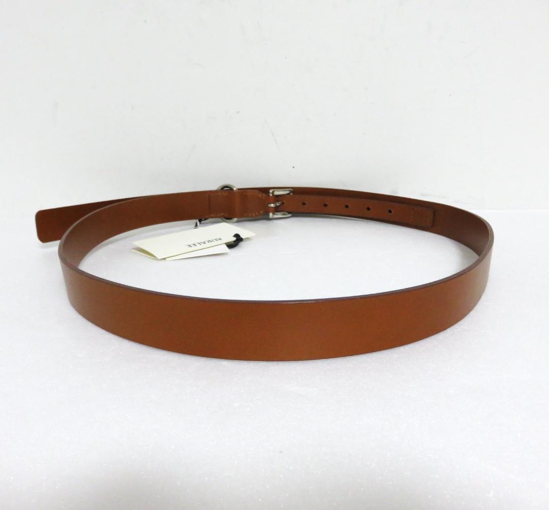新品 AURALEE LEATHER BELT M オーラリー レザー ベルト
