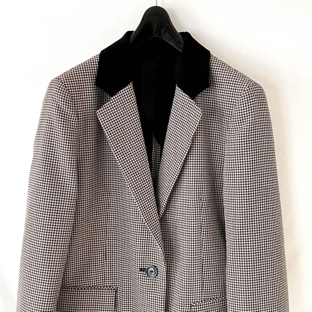 未使用 CoSTUME NATIONAL ロングコート チェスター 38 千鳥