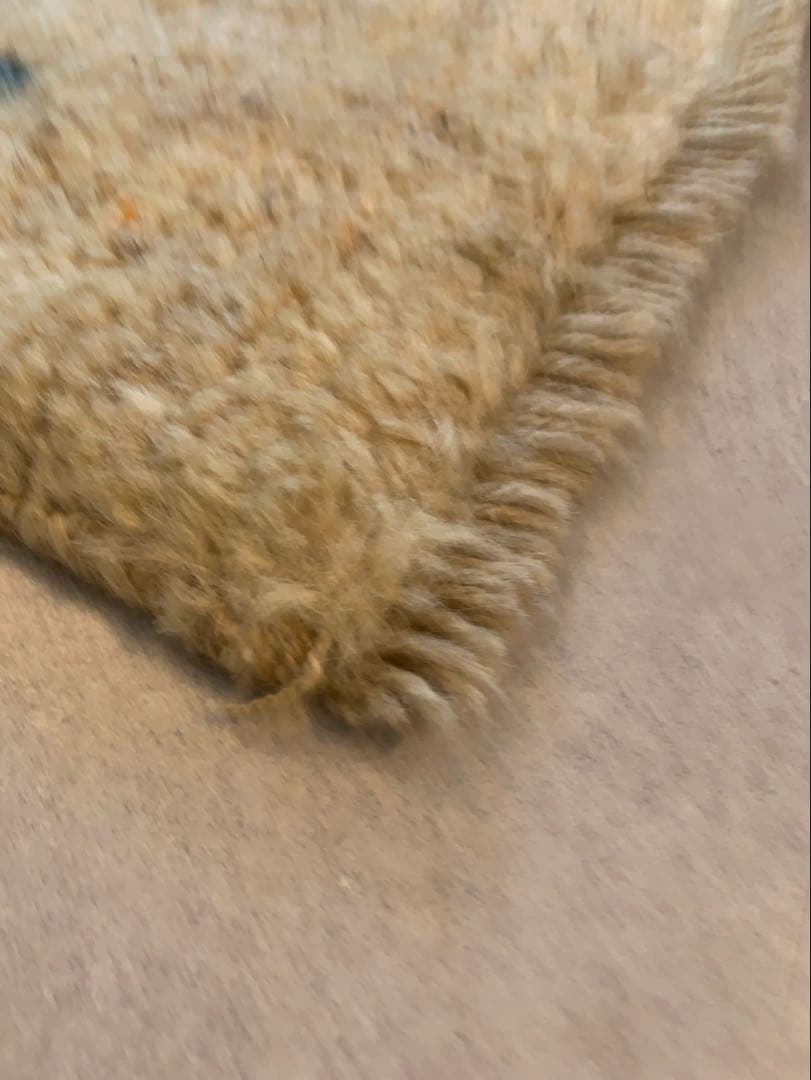 【週末値下げ中　美品】ラグ　ギャッペ　玄関　寝室