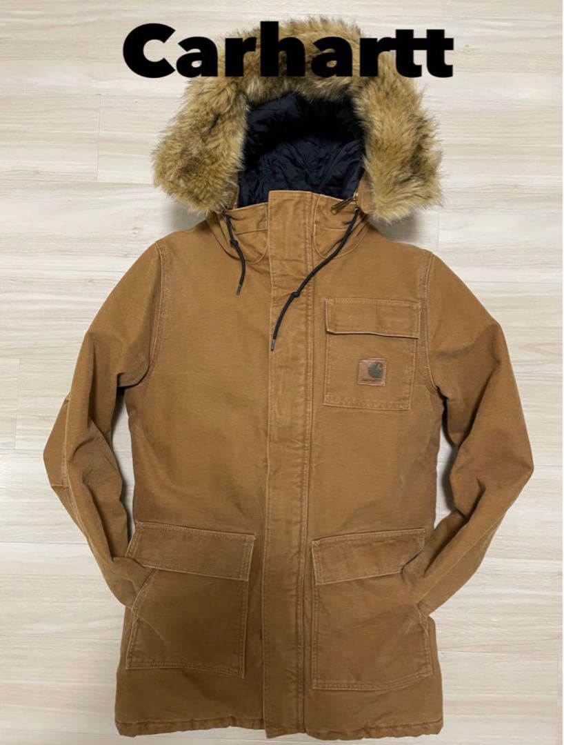 carhartt シベリアンパーカー　カーハート　ダウン　古着