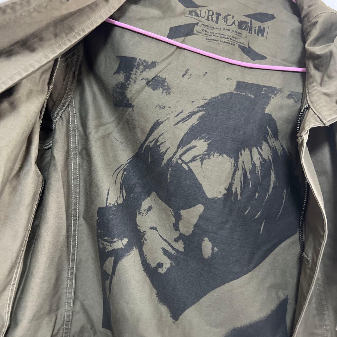 ヒステリックグラマー カート・コバーンミリタリージャケット