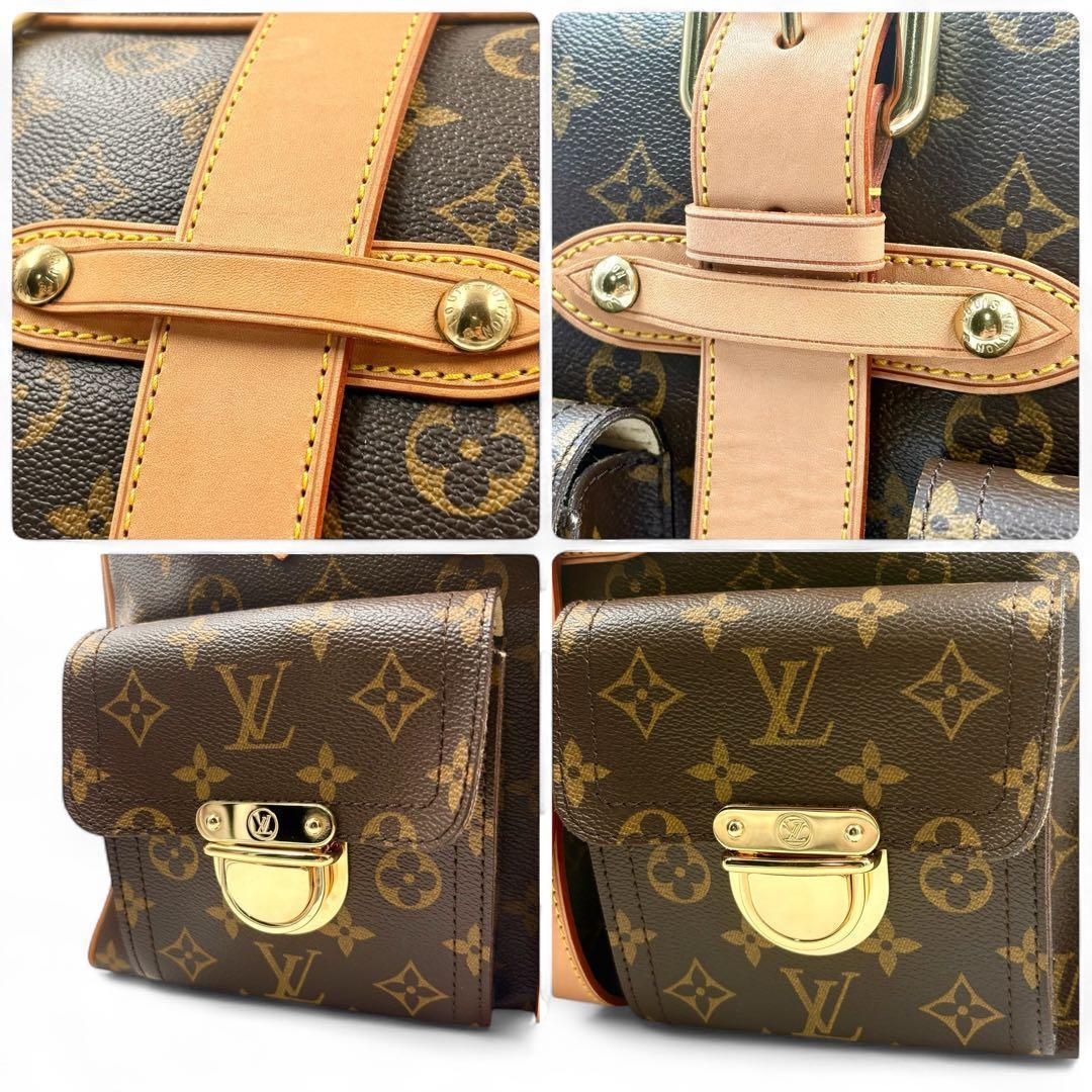 ルイヴィトン マンハッタンGM バッグ モノグラム バックル M40025