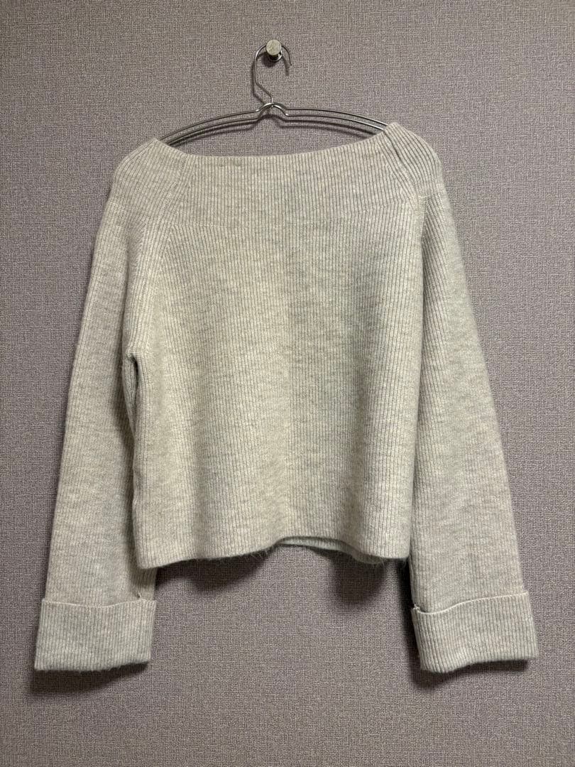 【美品】Apuweiser-richeベロアリボンゆるニット