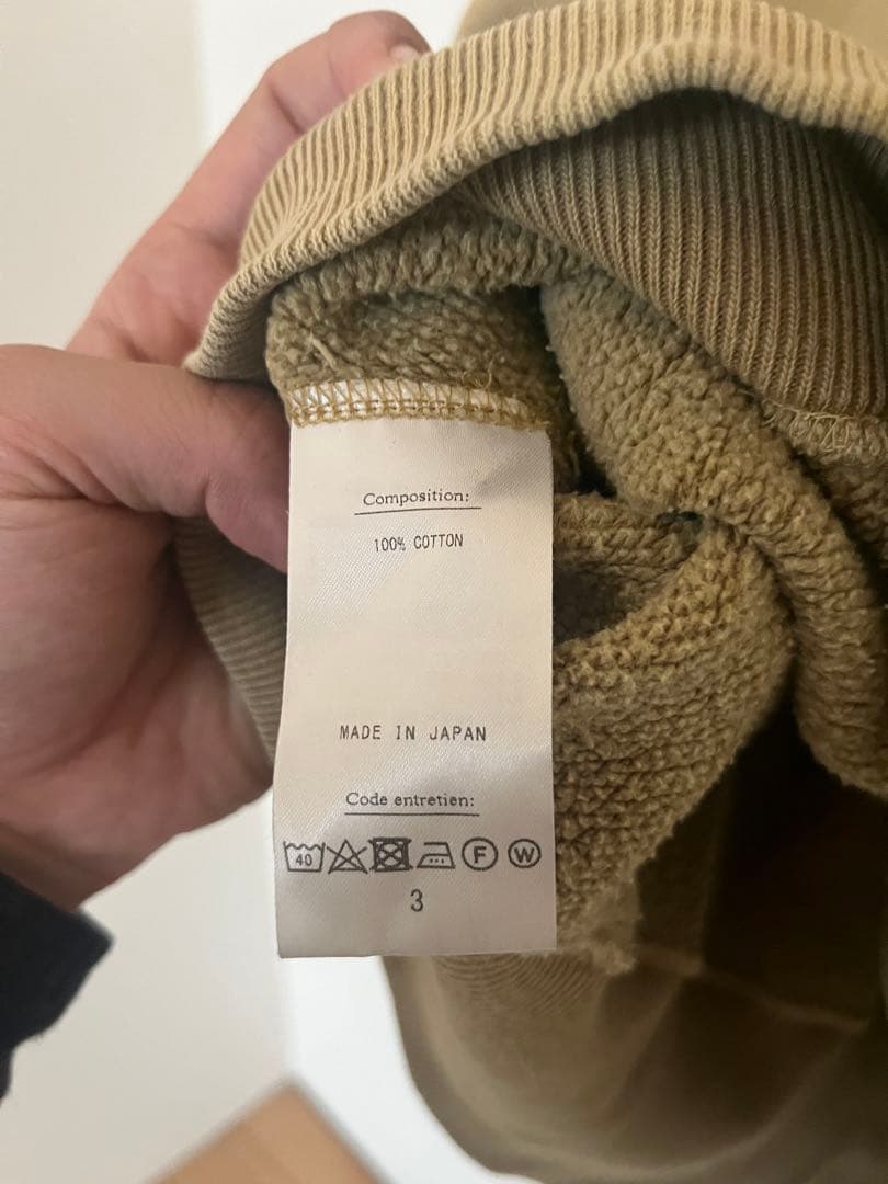 アプレッセ　22FW Vintage Sweatshirt