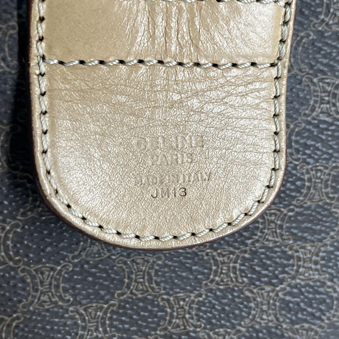 当時物　オールド　セリーヌ　ボストンバッグ　マカダム柄　トリオンフ　y2k 旅行