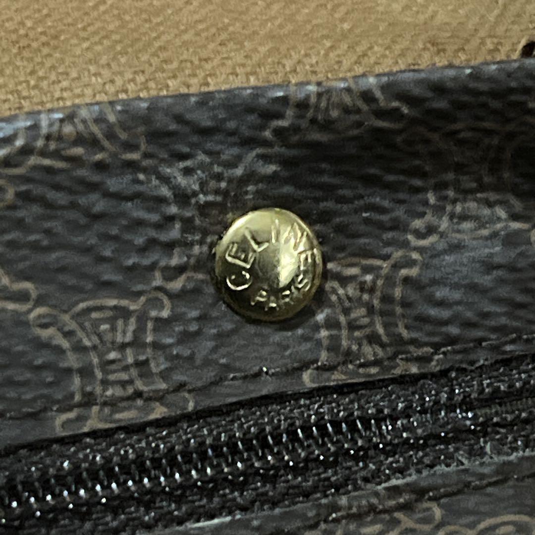 当時物　オールド　セリーヌ　ボストンバッグ　マカダム柄　トリオンフ　y2k 旅行