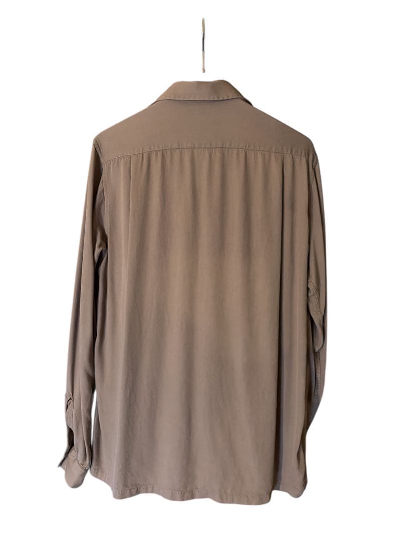 ARROW 50sレーヨンギャバジン長袖シャツ