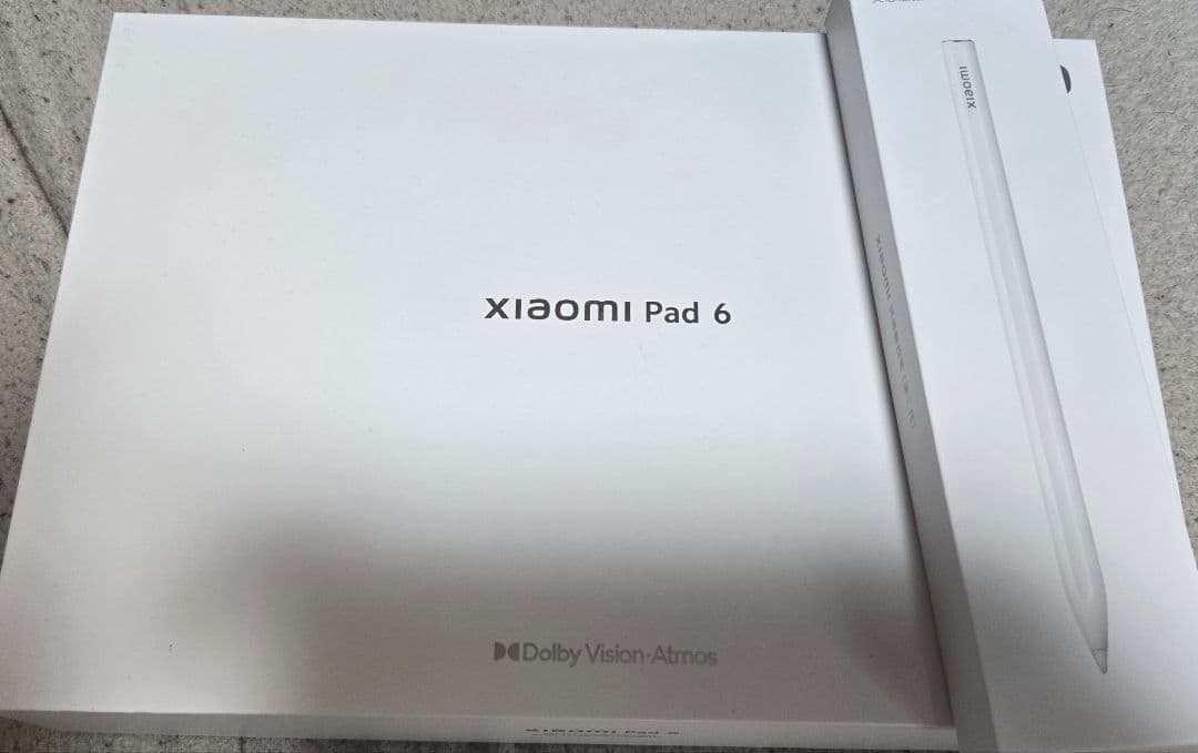 Androidタブレットアクセサリー Xiaomi Pad 6 + Xiaomi Pencil