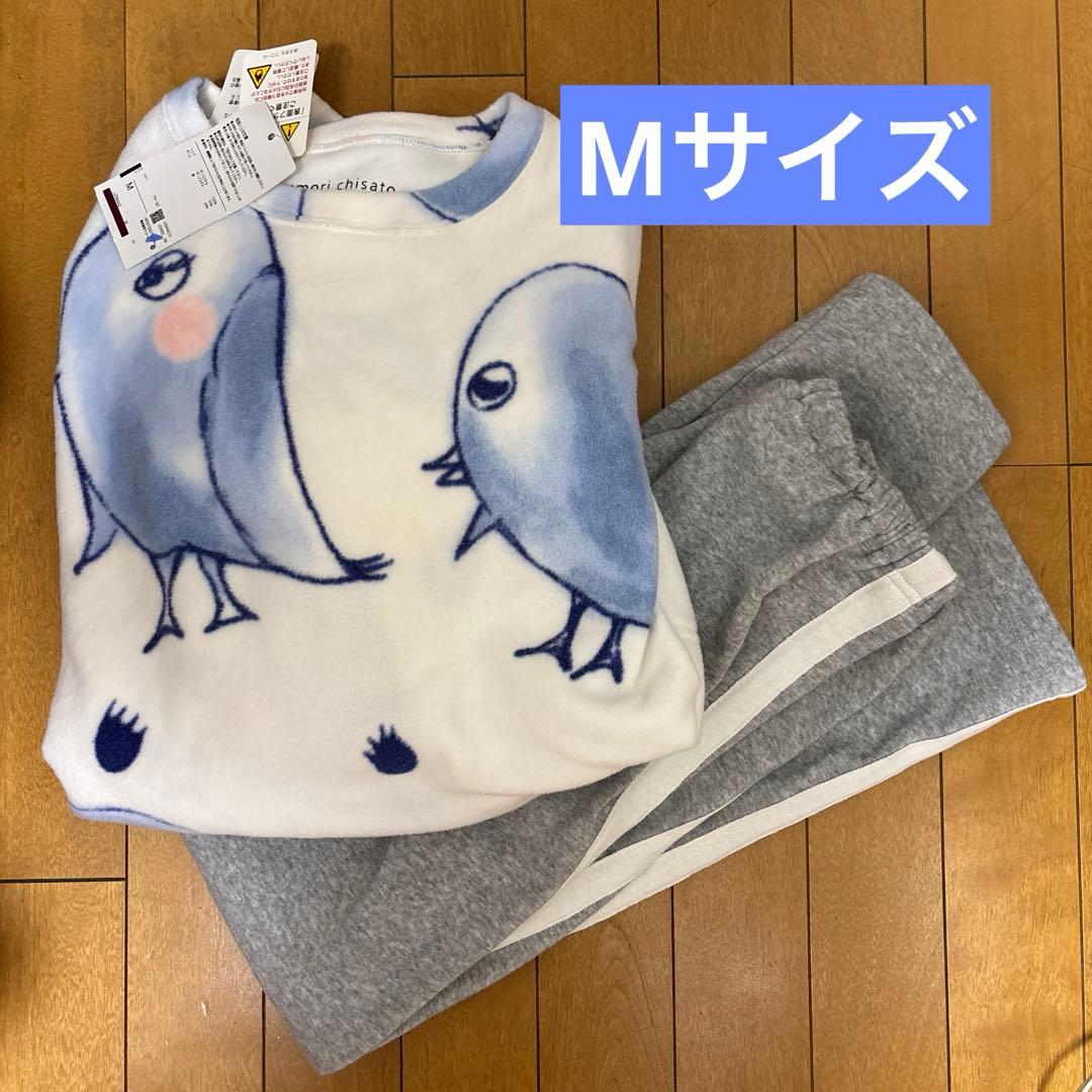 新品タグ付き ツモリチサト パジャマ ルームウェア フリース あったか M