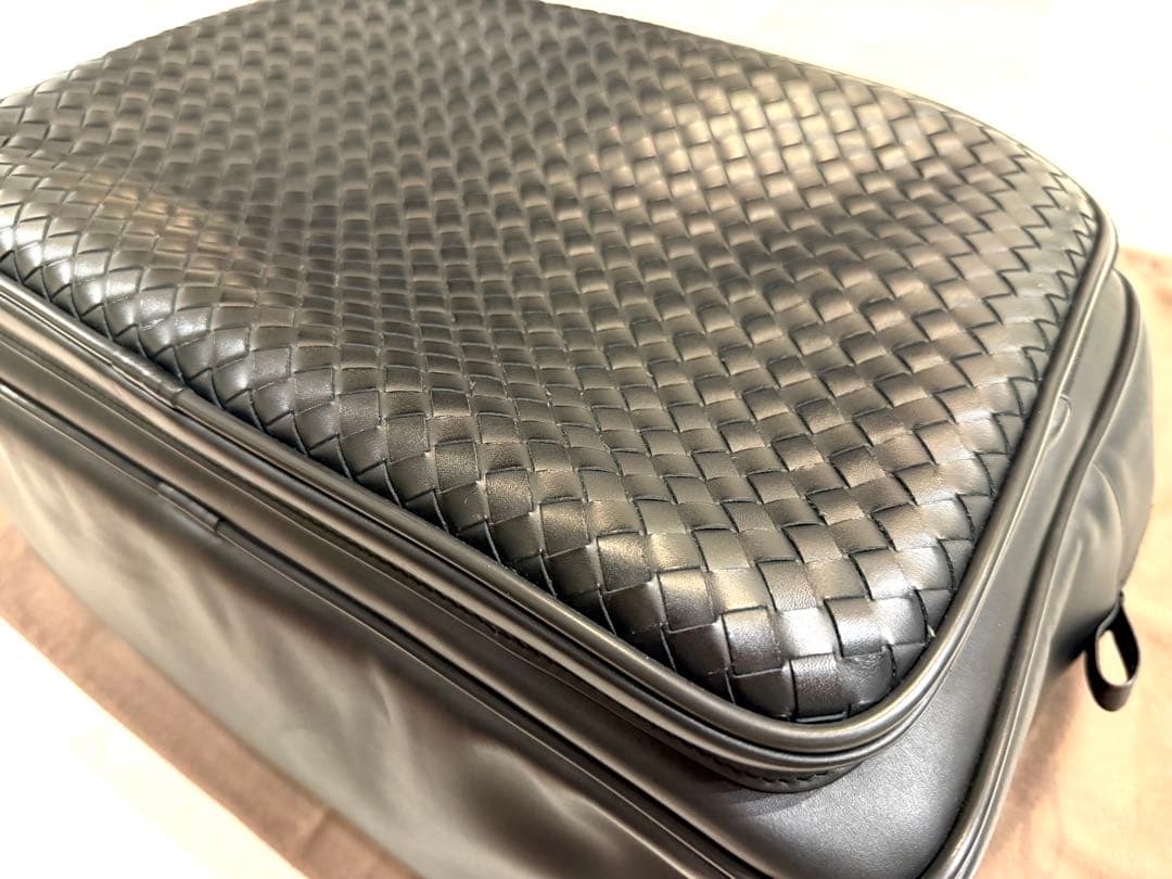 ◻️BOTTEGA VENETA◻️ボッテガヴェネタ◻️イントレチャート黒／希少大◻️