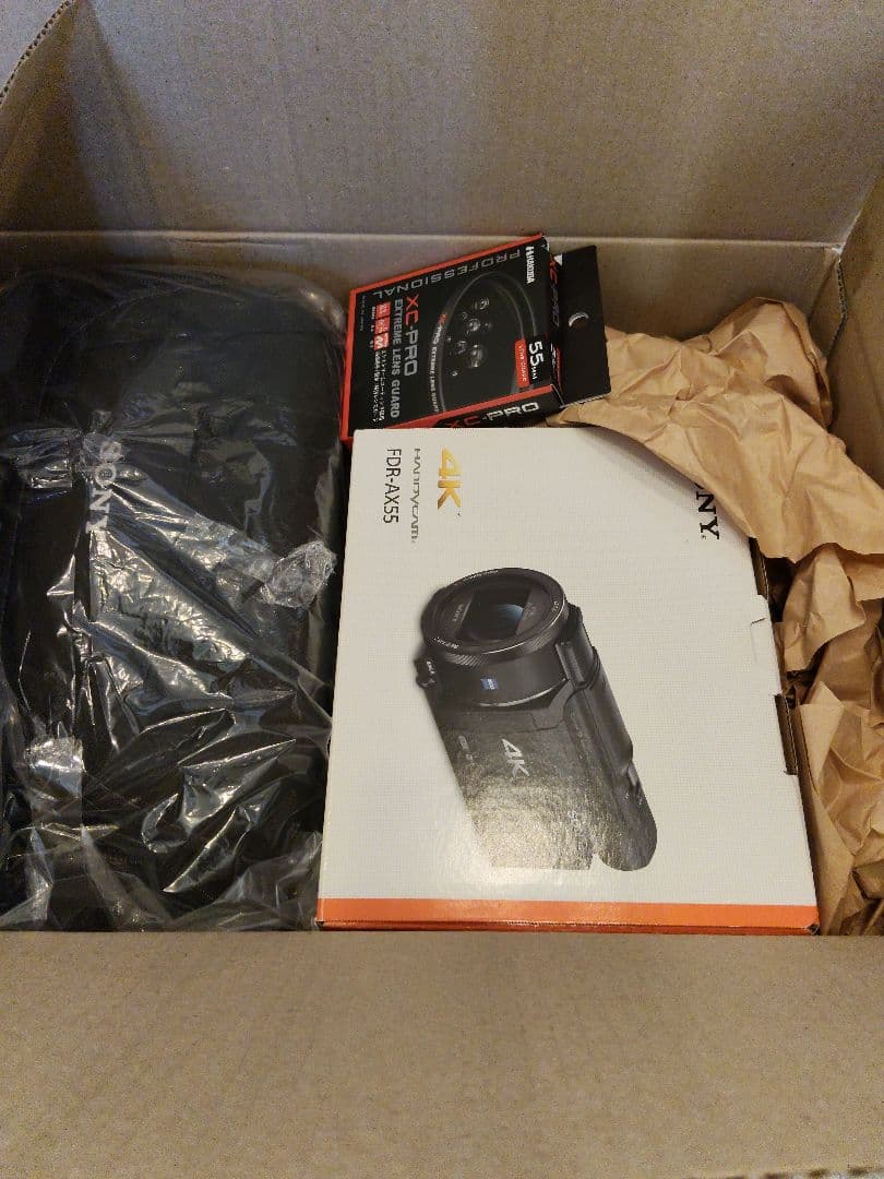 極美品 SONY FDR-AX55 4Kビデオカメラ 本体