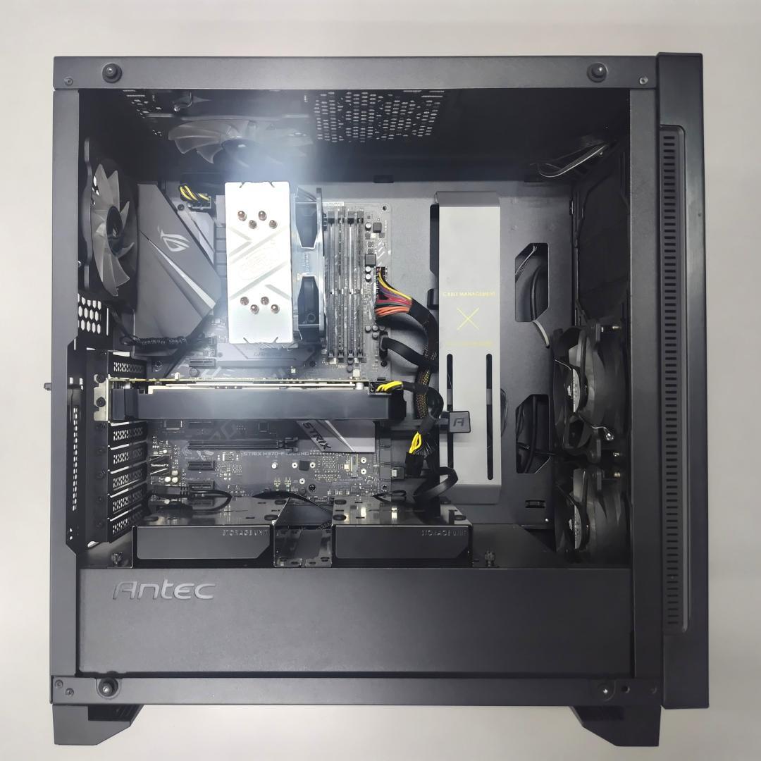 ゲーミングPC　i5-9600K GTX-1070Ti　自作マシーン