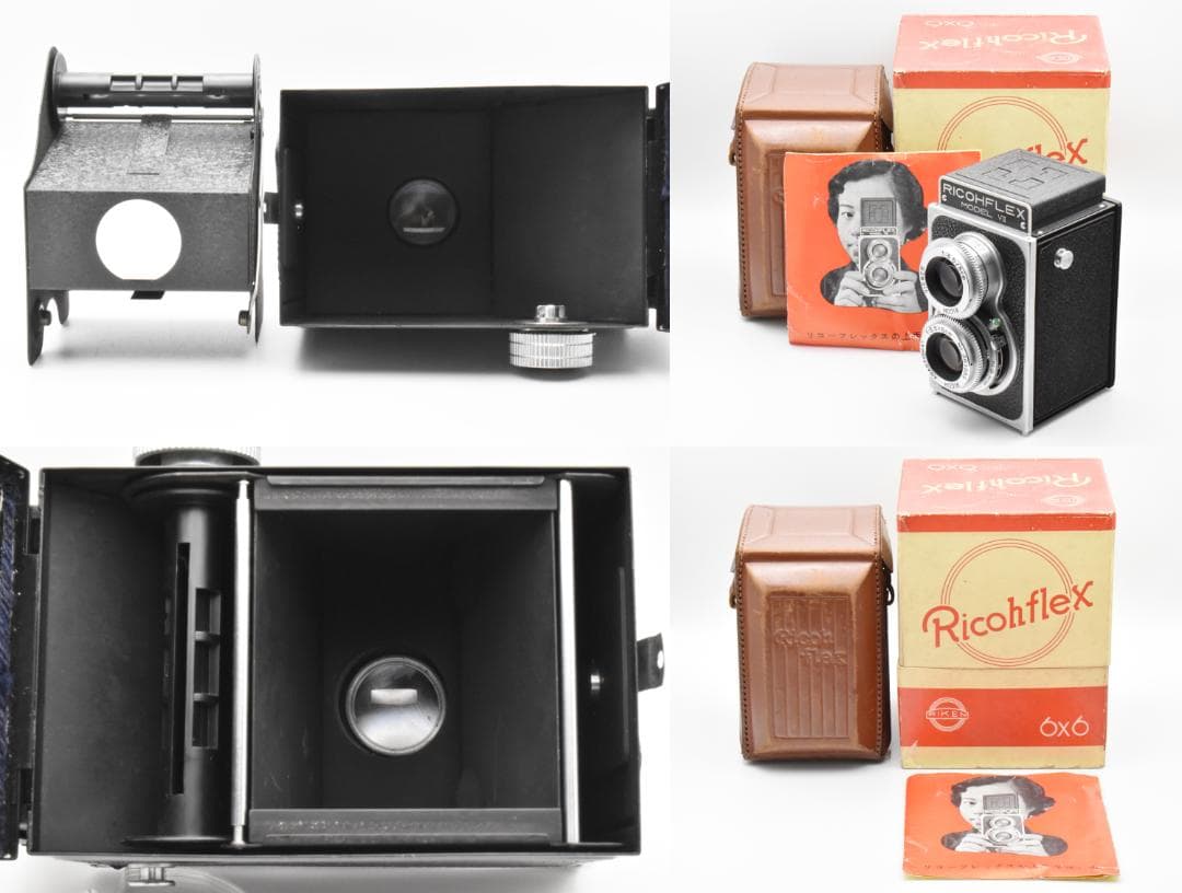 RICOHFLEX MODEL VII 80mm F3.5 二眼レフ 元箱付