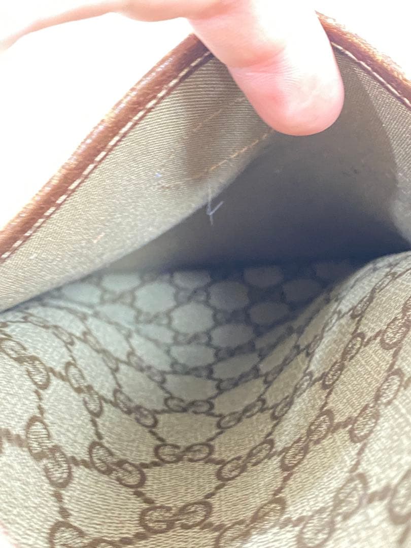 グッチ　ボストンバッグ　シェリーライン　インターロッキング　GGスプリーム