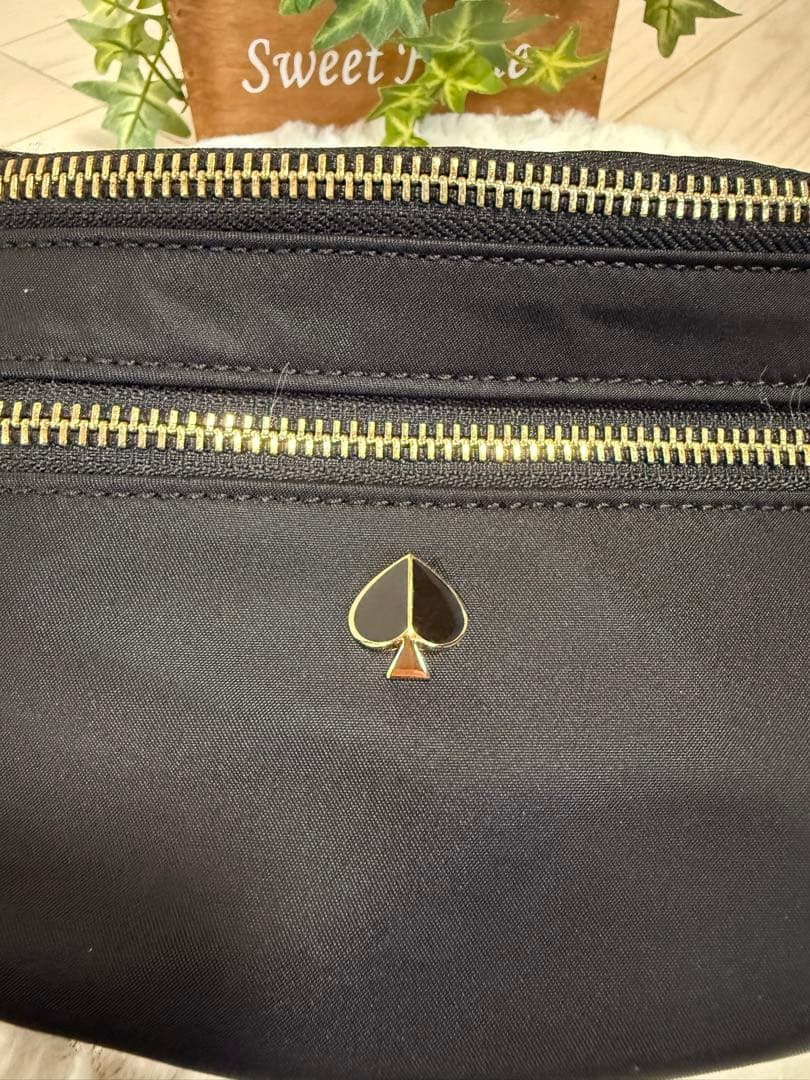 ♠︎ケイトスペード♠︎ 人気♡ ボディバッグ・ウエストポーチ・ブラック