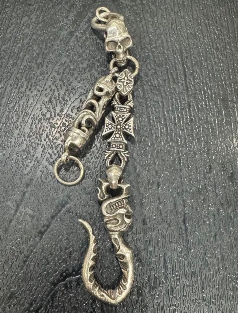 スカル　 キーホルダー シルバー 925