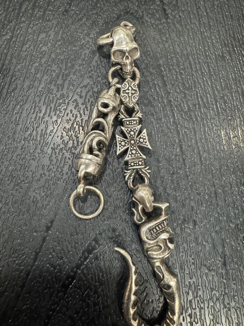スカル　 キーホルダー シルバー 925