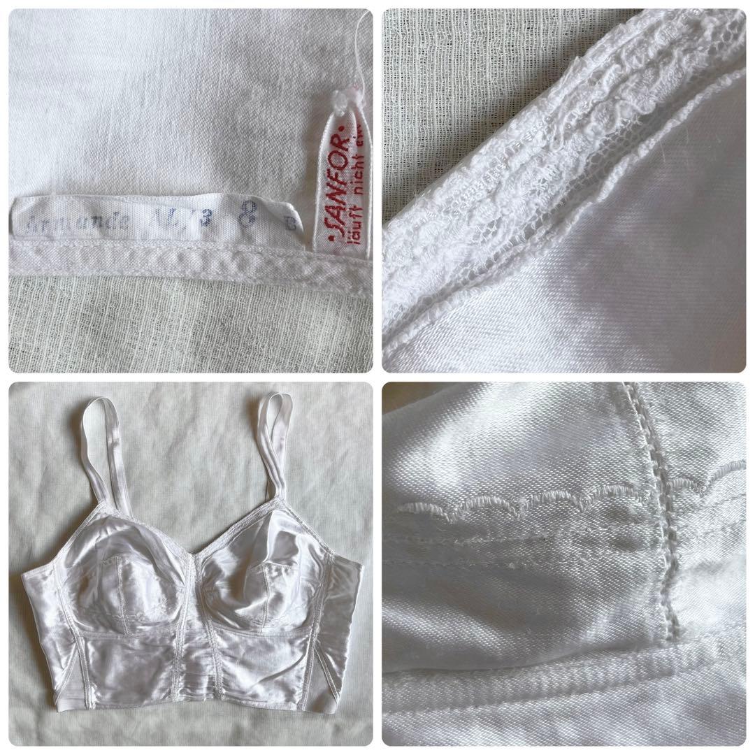 フランスアンティーク ブラトップビスチェ