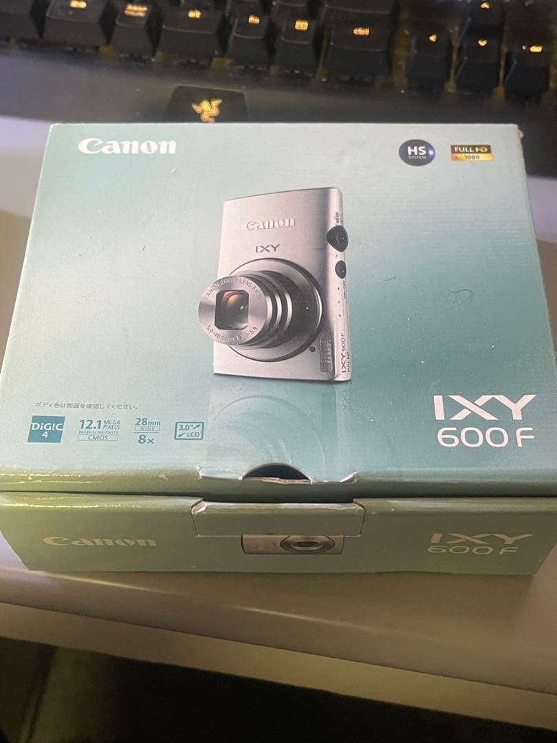 Canon キャノン　カメラ　パープル　ixy 600f