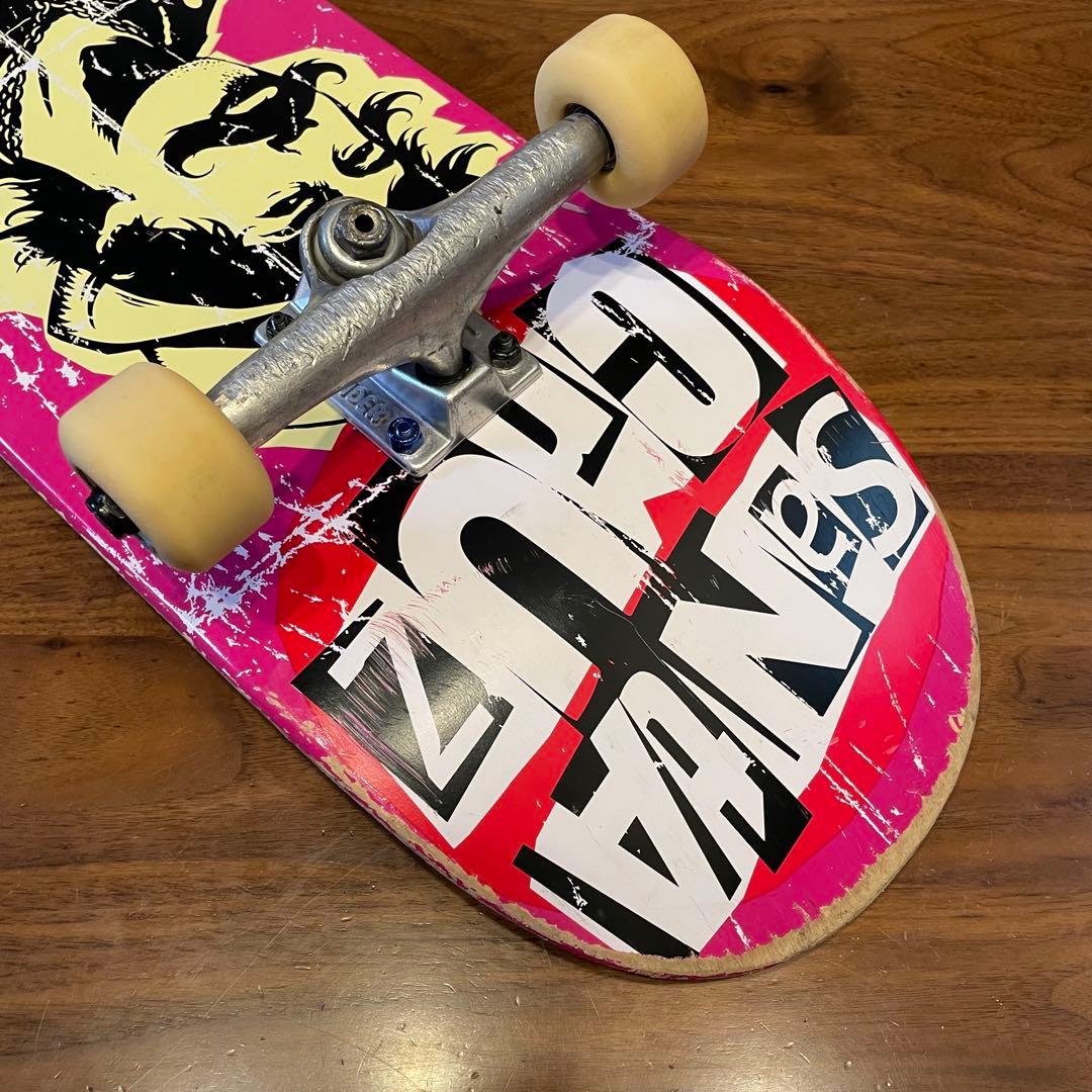 サンタクルーズ　スケートボード　スケボー　サンダー　チタニウム　スピットファイア